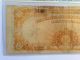 Series 1922 Large Size $10 Gold Certificate Note - Very Good Large Size Notes photo 5
