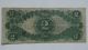 Series Of 1917 Large $2 Red Seal Legal Tender Large Size Notes photo 1