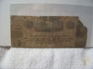Authentic Obsolete Town Of Newark Delaware 5 Cents Note Currency 1862 Union photo