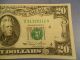 Series 1981 $20 Federal Reserve Note Printing Error D91398312a Paper Money: US photo 2