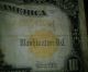 1922 10 Dlls.  Gold Certificate Large Size Notes photo 4