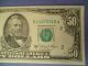 Uncirculated $50 Series 1981 A Federal Reserve Note B14673315a Small Size Notes photo 2