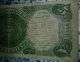 1907 Us Large Note 5 Dollars,  Wood Chopper,  Red Seal. Large Size Notes photo 5