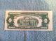 1953 Red Seal Two $2 Dollar Bill Note A32955980a Rare Old U.  S.  Currency Small Size Notes photo 1