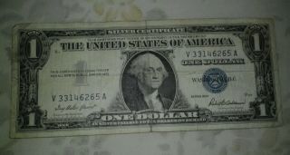 United States 1 Silver Dollar Series 1957 photo