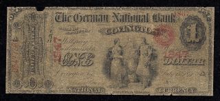 Covington,  Ky,  Ch 1847,  1863 $1.  00 Series,  6 - Aces Reported photo