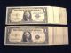 Silver Certificates,  Partial Pack Of 40,  $1.  00 Series 1935 - D,  Choice Unc. Large Size Notes photo 7