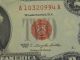 $2.  00 - 1963 - A - Red Seal Federal Reserve Note Unc L (,) (,) K Small Size Notes photo 1