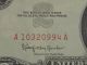 $2.  00 - 1963 - A - Red Seal Federal Reserve Note Unc L (,) (,) K Small Size Notes photo 3