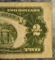 1953 Red Seal $2 Dollar Bill With Alignment And Printing Errors Small Size Notes photo 6