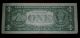 Star Note - Circulated 1 Dollar Bill - 2009 Series - Boston Massachusettes Small Size Notes photo 1