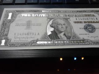 1957 Silver One Dollar Certificate photo