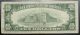 1950 E Ten Dollar Federal Reserve Note Chicago Fine Holed 8399h Pm3 Small Size Notes photo 1