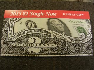 2013 $2 Single Note  