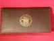 $2.  00 Virgina State Bill In Leather Wallet (3) Small Size Notes photo 2