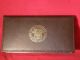 $2.  00 Virgina State Bill In Leather Wallet (2) Small Size Notes photo 2