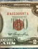 1953 $2 Dollar Bill With Gas Pump Error Paper Money: US photo 1