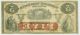 1862 Somerset & Worcester Savings Bank Of Salisbury Maryland Five Dollar Note Xf Paper Money: US photo 1