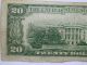 1950a Twenty Dollar Federal Reserve H Series Note Small Size Notes photo 4