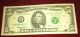 Five Dollar Federal Reserve Inking Error On Serial Number Paper Money: US photo 2