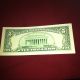 Five Dollar Federal Reserve Inking Error On Serial Number Paper Money: US photo 4