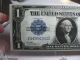 1923 Silver Certificute $1.  00 Uncirculated Large Size Note Blue Seal Large Size Notes photo 1