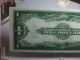 1923 Silver Certificute $1.  00 Uncirculated Large Size Note Blue Seal Large Size Notes photo 4