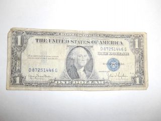 2 - $1.  00 Silver Certificates 1935d & 1935e photo