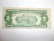 2 - 1953 $2.  00 Bills With Red Seal Small Size Notes photo 3