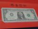 Lucky Money Note $1 Year Of The Rooster (chicago) Serial G 88887013 D (hmo - 2) Small Size Notes photo 1