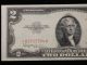 1953 C $2 Two Dollar Star United States Note Au+ Small Size Notes photo 2