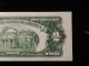 1953 C $2 Two Dollar Star United States Note Au+ Small Size Notes photo 5