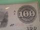 1862 100 Dollar Bill Confederate Currency Note Civil War Paper Money T - 40 Paper Money: US photo 4