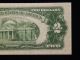 1953 $2 Two Dollar Star United States Note Au+ Small Size Notes photo 5
