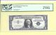 1957,  1957 - A,  1957 - B 3 $1 Silver Certificates Gem Stars Series Pcgs 67 Small Size Notes photo 2