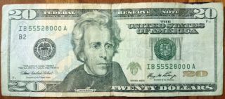 2006 Repeater Fed Note Serial Ib 55528000 A photo