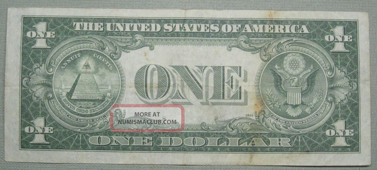 1935 A One Dollar Silver Certificate Star Note Grading Vf 0014a Pm2