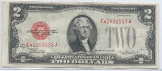1928 D $2.  00 United States Note 11/5 photo