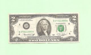 1976 Series $2.  00 Banknote photo