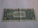 $1 Fancy Bookend Repeater Repeating Serial Number One Dollar Bill Unique Us Note Small Size Notes photo 2