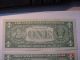 3 Silver Certificate Series 1957 Blue Seal Money One Dollar Bill Small Size Notes photo 6
