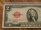 1928d Two Dollar United States Note (red Seal) E.  F.  Note Small Size Notes photo 2