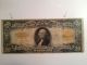 Us $20 Gold Certificate Series Of 1922, Large Size Notes photo 2