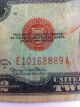 Consecutive Serial $2 Bill Series 1928 G E10168889a Rare Off Center Note Money Small Size Notes photo 3