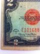 Consecutive Serial $2 Bill Series 1928 G E10168889a Rare Off Center Note Money Small Size Notes photo 4
