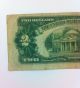 Consecutive Serial $2 Bill Series 1928 G E10168889a Rare Off Center Note Money Small Size Notes photo 7