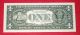 66600606 Fancy Combination Flipper / Binary Serial $1 1999 Uncirculated Ux Small Size Notes photo 2