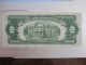 1953a Two Dollar $2 United States Note Red Seal Crisp Uncirculated Small Size Notes photo 1