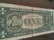 2009 1$ Federal Reserve Note Small Size Notes photo 3
