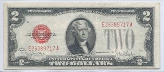 1928 G $2.  00 United States Note 11/28 photo